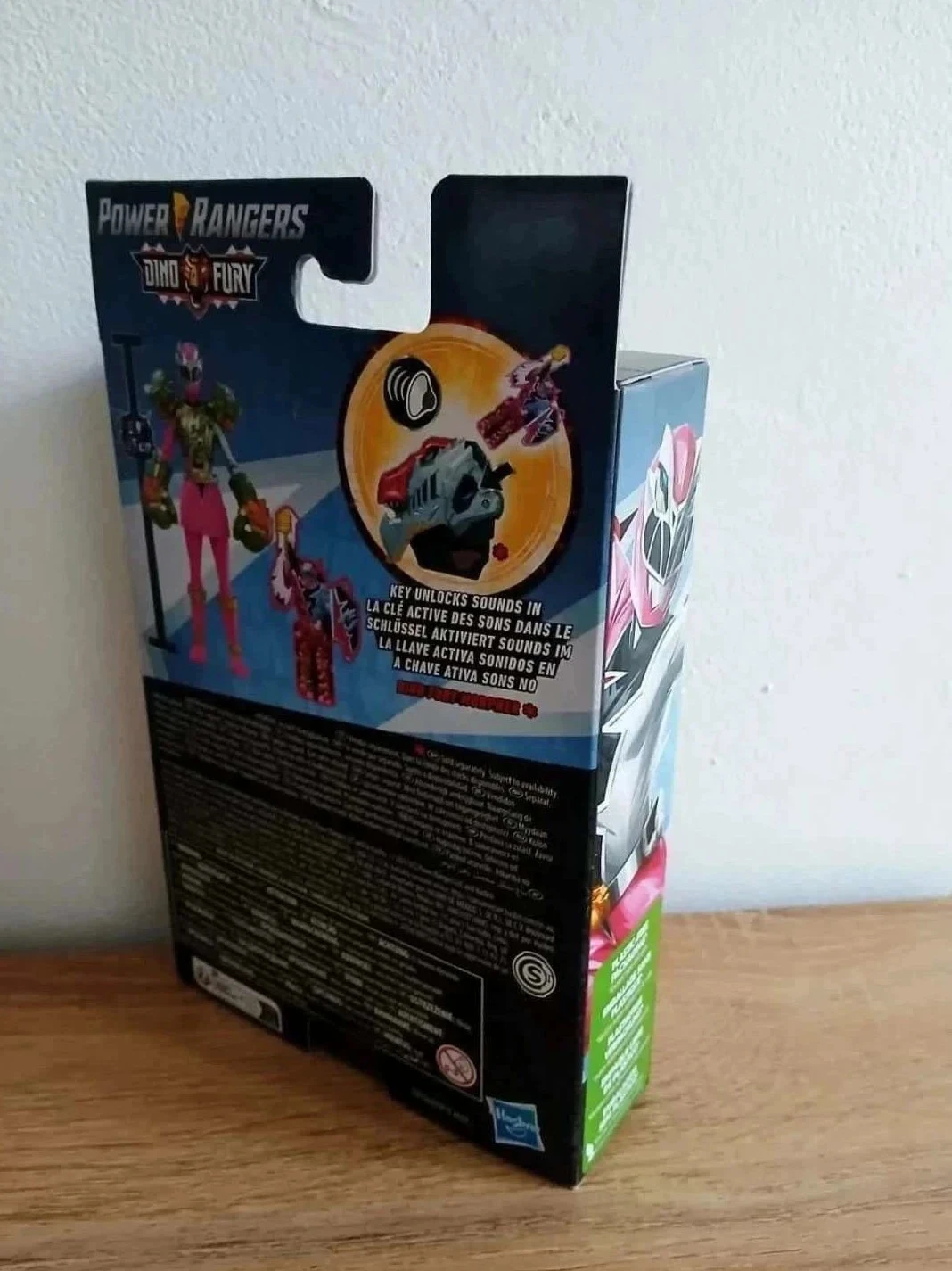 Figurino Power Rangers Dino Fury Armadura de Destruição Ranger Rosa – photo 2